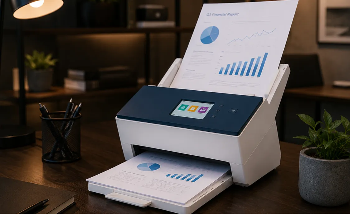 How the ScanJet Enterprise Flow 9000 Scanner Supports High-Volume Document Workflows
