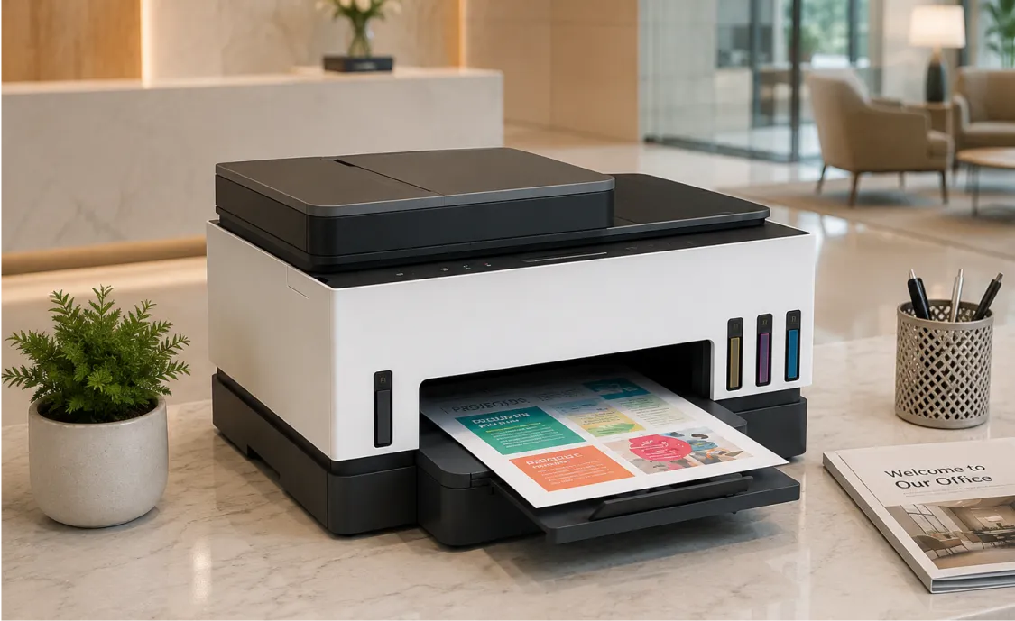 Why the Smart Tank 7001 All-in-One Printer Supports Workflow Efficiency
