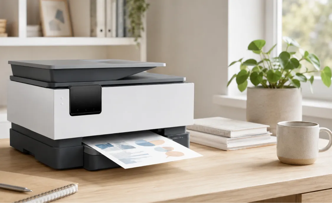 How the OfficeJet 9122e All-in-One Printer Supports Everyday Productivity