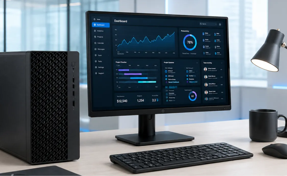 How the ProDesk 4 Tower G1i Desktop AI PC Supports Modern Workplace Productivity
